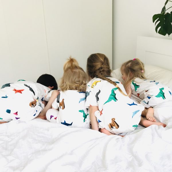 geweld Menagerry federatie Twinnen?! Quadriplen met deze toffe origami dieren pyjama's van Snurk |  Coolest Kid On The Blog